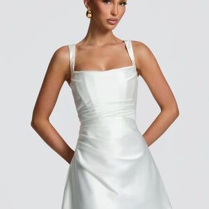 Satin Corset Mini Dress